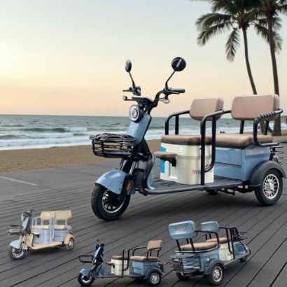 صورة دباب كهربائي بثلاث عجلات للركاب